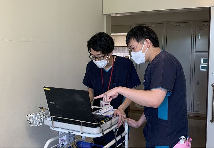 看護ベッドサイド指導